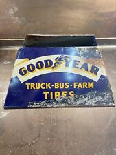 Vintage RARE 1950s Goodyear Truck Bus Farm Tires Advertising Tire Display Stand picture
