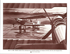 1926 Douglas M2 Western Air Art Print Phillips Petroleum Aviation History CL1 picture
