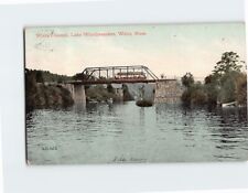 Postcard Wiers Channel lake Winnipesaukee Wiers Massachusetts USA picture