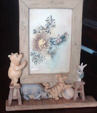 Vintage CHARPENTE DISNEY Winnie the Pooh – Eeyore – Tigger – Piglet Photo Frame picture