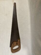 Vintage Warranted Superior Hand Saw, Old Tool picture