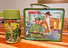 Vintage  1966 Gomer Pyle USMC  Aladin Lunchbox And Thermos picture
