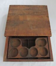 Antique Tuckers's Alarm Till Under Counter Wooden Drawer Cash Register picture