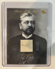 2018 Pieces of the Past Antiquity Edition Gustave Eiffel Relic Card picture