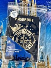 2024 Disney Parks Epcot World Showcase Figment Passport Pack Button & Stickers picture
