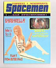 CULT MOVIES #19 & SPACEMEN #1 1996 NM GODZILLA KING KONG F J ACKERMAN BARBARELLA picture