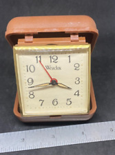 Cool & Vintage Westclox Travel Alarm Clock in Good Working Condition picture