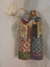2007 Jim Shore BLESSED FAMILY Mary Joseph Heartwood Creek C4007946 ornament picture