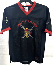 Pirates of the Caribbean Walt Disney World Captain Jack #03 Kids Jersey Shirt XL picture