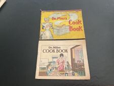 Dr. Miles Cook Book Pamphlets - Vintage Lot of 2 - Rexall Drug Store, Albion, MI picture