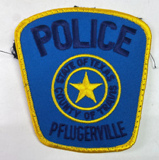 Pflugerville Police Texas TX Patch C5 picture