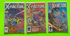 X-Factor #1 2 3 (Marvel, 1986) Lot of 3 Key 1st team appearance X-Factor Layton picture