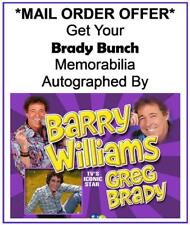 BARRY WILLIAMS DIRECT SEND IN YOUR BRADY BUNCH MEMORABILIA FOR BARRY TO SIGN picture