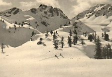 Vintage Postcard Hotel Santi Clavieres Vallone Monte Chenaillet Skiing Snow picture