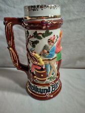 Vintage ceramic German beer stein 8.5
