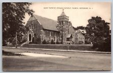 Postcard Saint Patrick's Roman Catholic Church, Woodbury NJ N143 picture