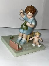 Vintage 1986 Bessie Pease Gutmann collection little mother figurine number H1883 picture