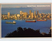 Postcard The Seattle Washington Waterfront Skyline USA picture