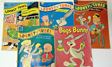 Looney Tunes #109 128 142 164 Bugs Bunny #33 Lot of 5 Low Grade Comics 1950-1955 picture