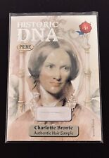 2024 Historic Prime Vol II DNA Charlotte Brontë Hair Relic 5/5 | PLATINUM | RARE picture