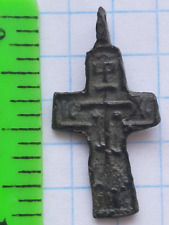 Ancient Viking cross Roman artifacts Medieval cross pendant  0.8 g picture
