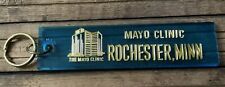 Vintage Advertising Logo KEYCHAIN Key Ring - Mayo Clinic Rochester MN Rare picture
