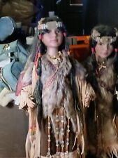 native american porcelain dolls picture