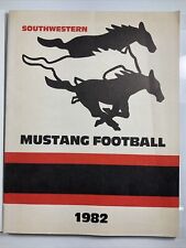 1982 Hanover, Pennsylvania Southwestern High School Mustang Football Program picture