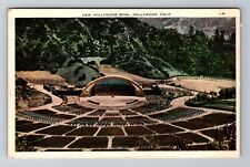Hollywood CA-California, New Hollywood Bowl, Antique, Vintage Souvenir Postcard picture