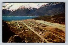 Skagway AK-Alaska, Lynn Canal, Mt Hardy Glacier, Antique Vintage Postcard picture