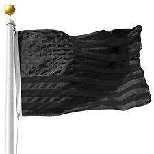 Black American Flag 3x5 FT Heavy Duty Black American Flags Outdoors Black U picture