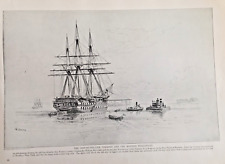 USS Vermont & ironclad Monitor/ Tallapoosa, Memphis, Minnesota, ironclad Galena picture