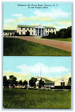 c1950's Sampson Air Force Base Finger Lakes Geneva New York NY Postcard picture