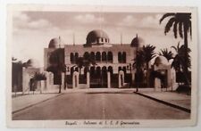 1937 Libya Italian Card Tripoli+Palace Governor+viaggiata-LL434 picture
