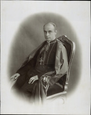 Vatican, Portrait of Catholic Prelate Rafael Merry del Val Vintage Photomechani picture