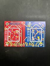 Pokemon Stamp Sheet Shogakukan Promo Pin Ball Japanese Red & Blue picture