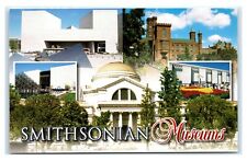 Postcard Smithsonian Museums multi view 2005 J14 picture