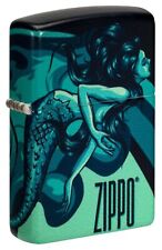 Zippo Mermaid Design 540 Color Pocket Lighter 48605-103772 picture