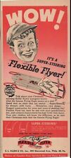 1940's Flexible Flyer Kids Sled Christmas SL Allen & Co Pennsylvania Magazine Ad picture