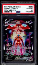 PSA 10 Deoxys Vmax 2023 Pokemon Card GG45/GG70 Crown Zenith picture
