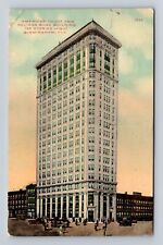 Birmingham AL-Alabama, American Trust & Savings Bank Bldg Vintage c1914 Postcard picture