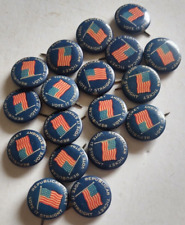 Group of Antique Pinbacks , C. 1896-1900 , Vote Straight Republican , GOP .5inch picture