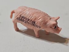 Vintage 1986 Imperial Plastic Yorkshire Sow Pig Figure Farm Toy picture