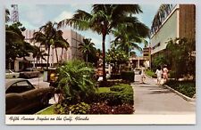 Postcard Fifth Avenue Naples On The Gulf Florida picture