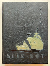 June 1943 Side Boy US Navy Reserve Midshipmen's School Yearbook WWII Collectable picture