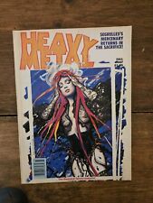 Heavy Metal Magazine Vol 11 #3 Fall 1987 Moebius Geary | Fantasy Comic Magazine picture