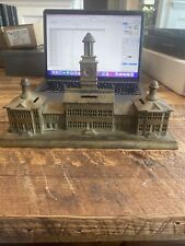 Antique Cast Iron Independence Hall Bank Stamped 