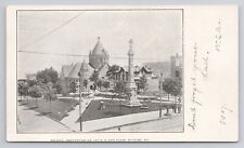 Second Presbyterian Church And Park Butler Pennsylvania c1907 Antique Postcard picture