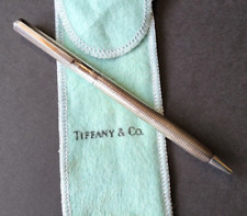 Tiffany & Co. Ballpoint Pen in Sterling Silver Vintage w/ Pouch and Signature picture