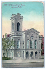 1911 Old Country Court House Syracuse New York NY Groton NY Posted Postcard picture